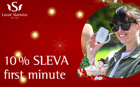 10% SLEVA FIRST MINUTE 2027